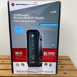 Motorola Arris Surfboard Modem & Wi-Fi Router